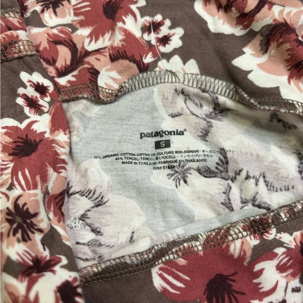 Patagonia Lithia Skirt NWT Women’s Floral Organic Cotton size Small - Picture 6 of 8